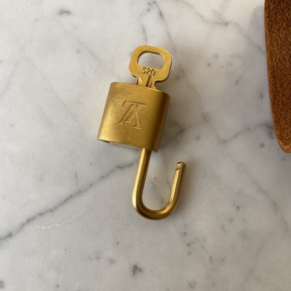 Authentic Louis Vuitton Strap Complete Bag Set Vachetta Leather - Picture 7 of 10